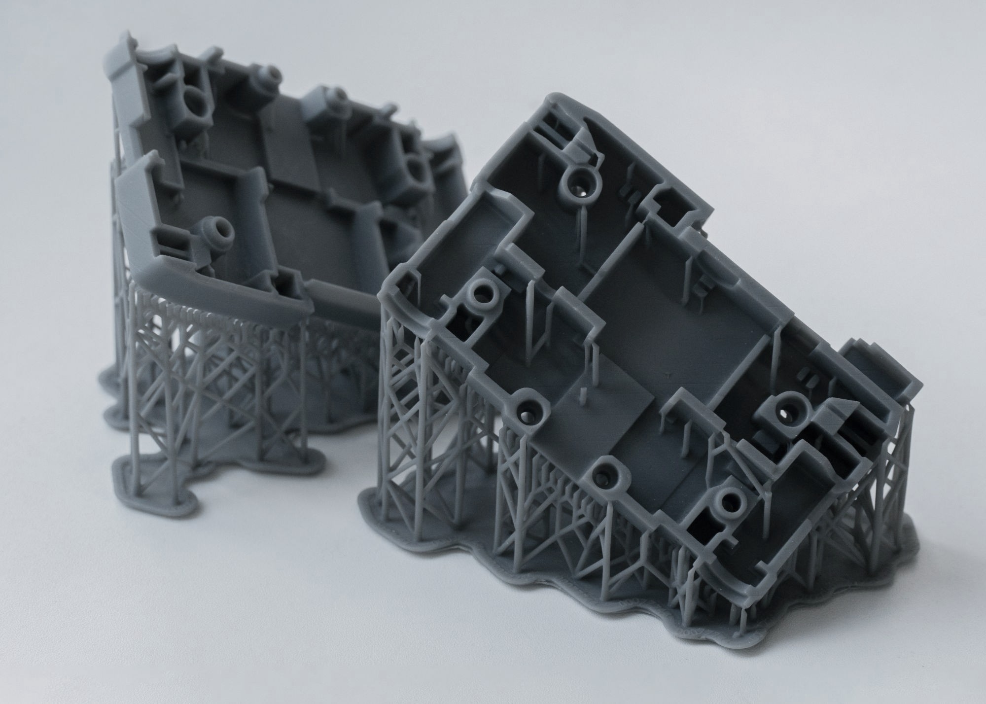 Illustration représentant des pièces prototypées par fabrication additive